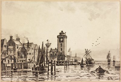 The Low Light, North Shields by Duncan F. McLea